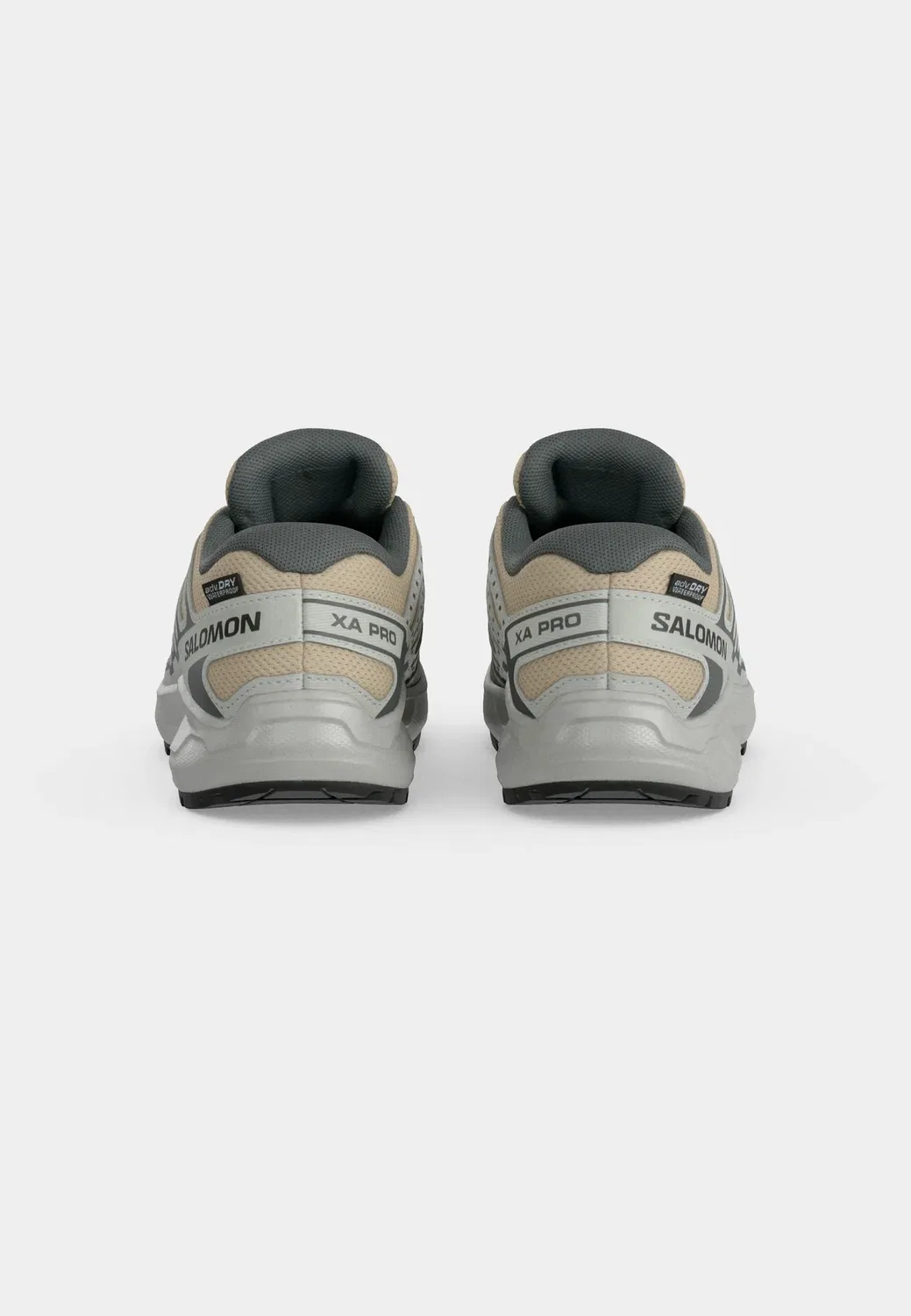 Ботинки походные Salomon XA Pro унисекс, водонепроницаемые, White Pepper/Gray Violet/Black — фото 4