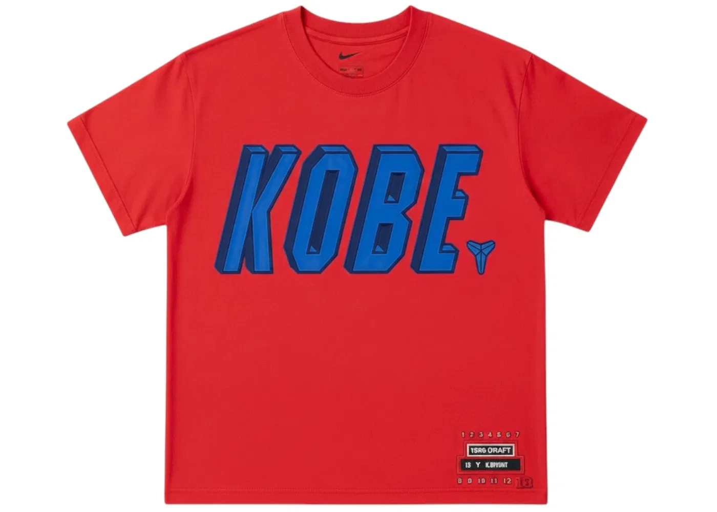 Мужская футболка с принтом Kobe Draft Pack Los Angeles Clippers Nike, Red/Royal Blue/White