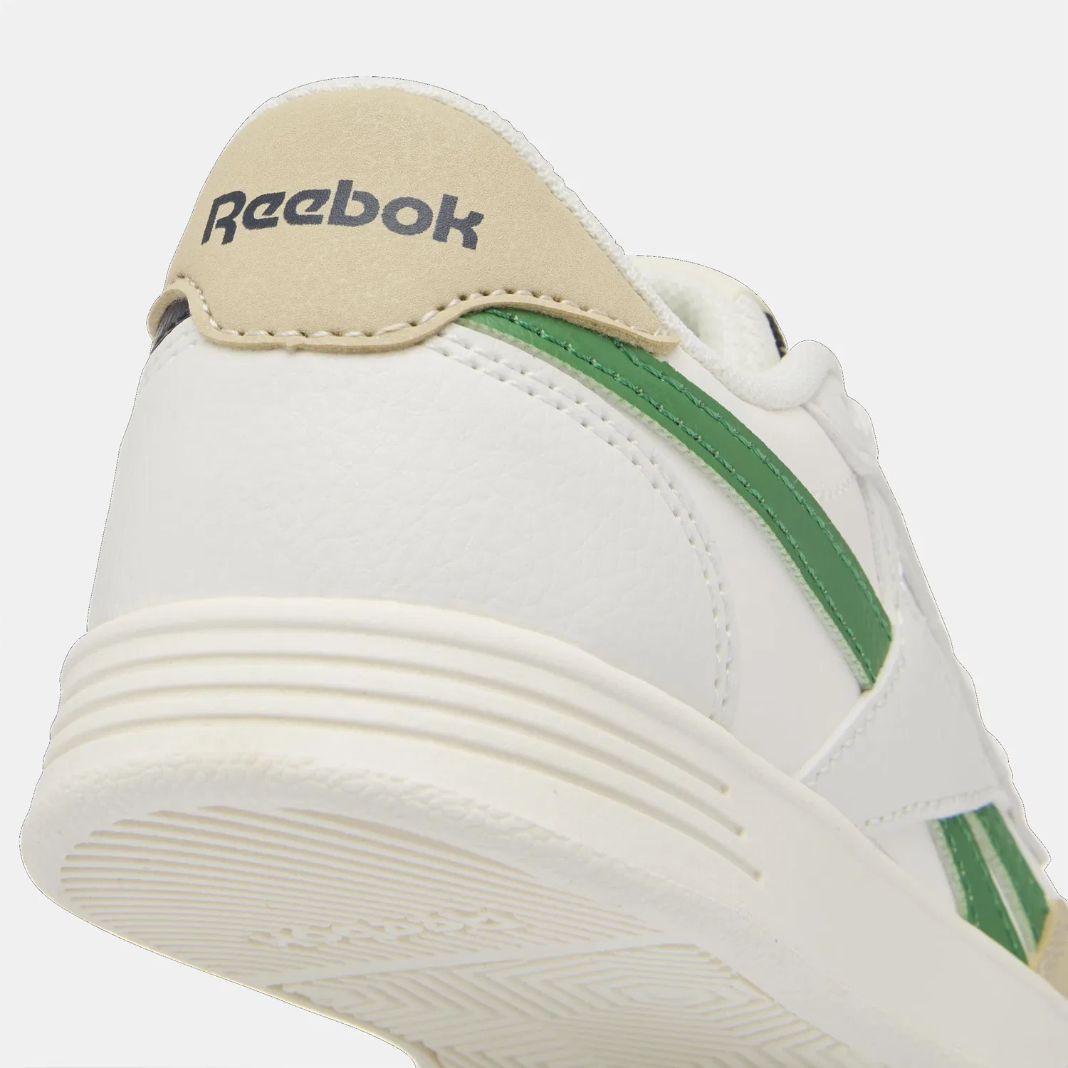 Детские кроссовки Reebok Court Advance, Chalk Classicbeige Glengreen — фото 2