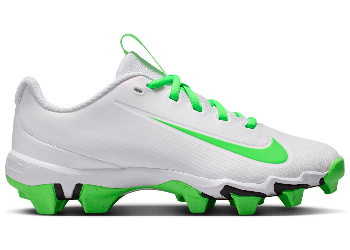 Детские бутсы Nike Vapor Shark, White/Pink Foam/Black/Green Strike