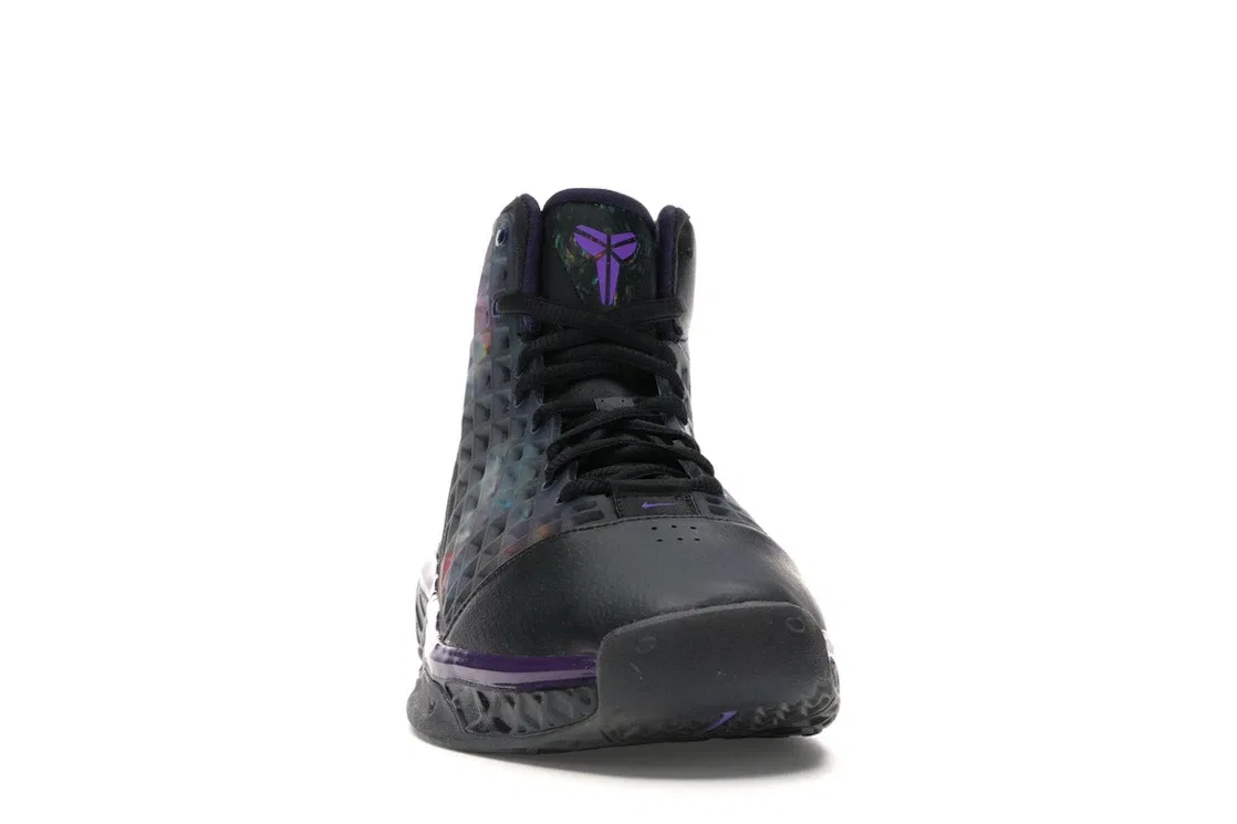 Детские кроссовки для баскетбола Nike Kobe 3 Prelude Misery, Black/Multi-Color-Imperial Purple-Kumquat — фото 2