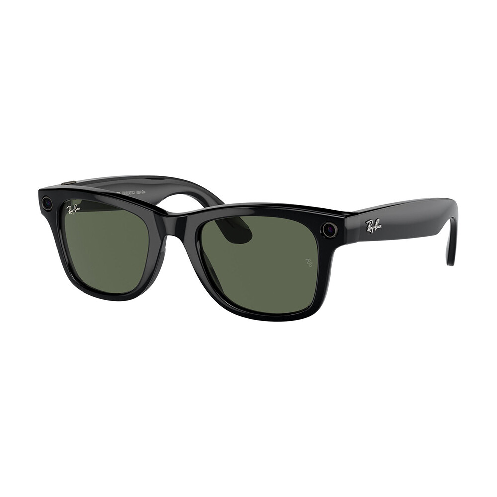 

Умные очки Ray-Ban Meta Wayfarer (Standard), Shiny Black/G15 Green
