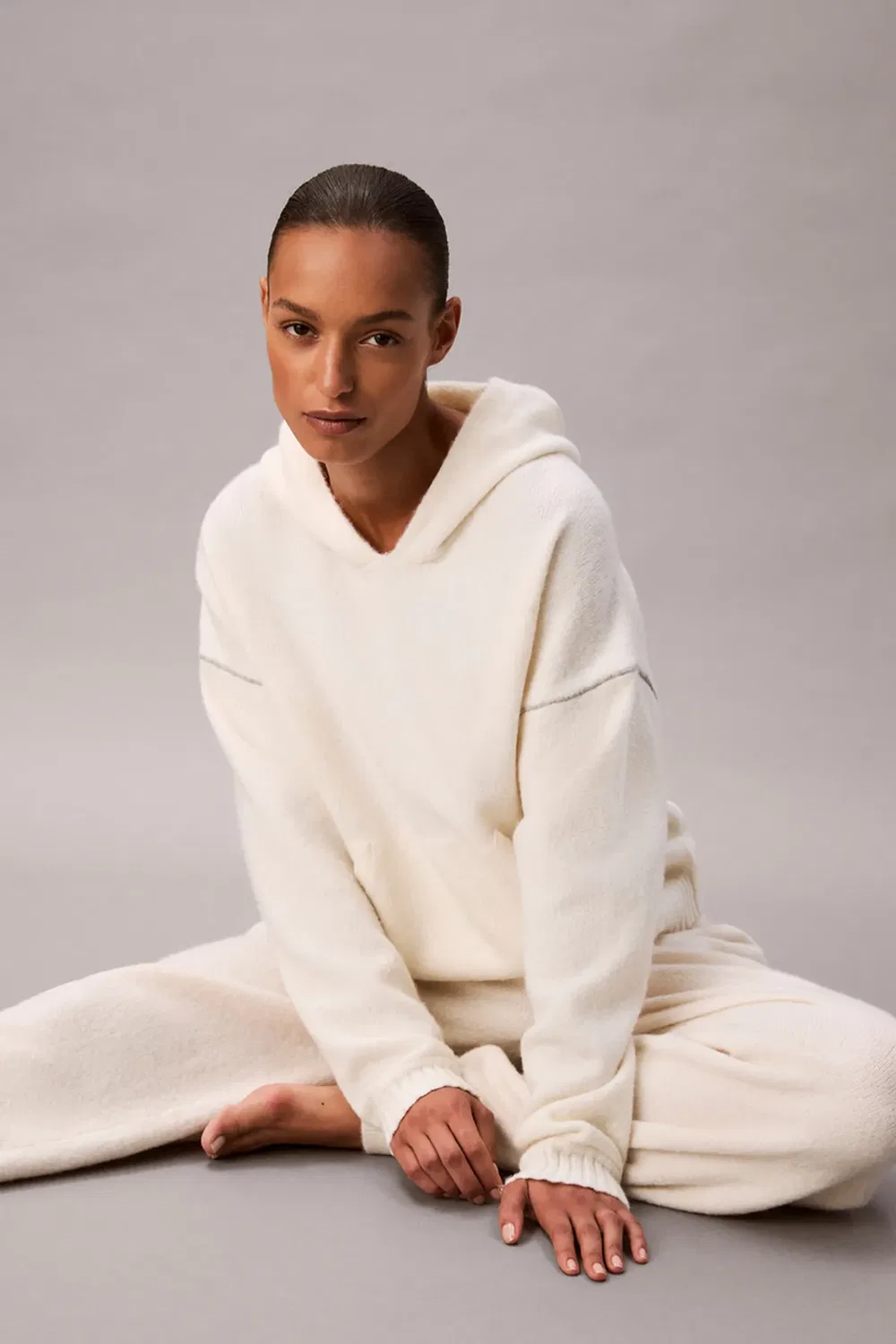 Худи Calvin Klein, Ivory — фото 4