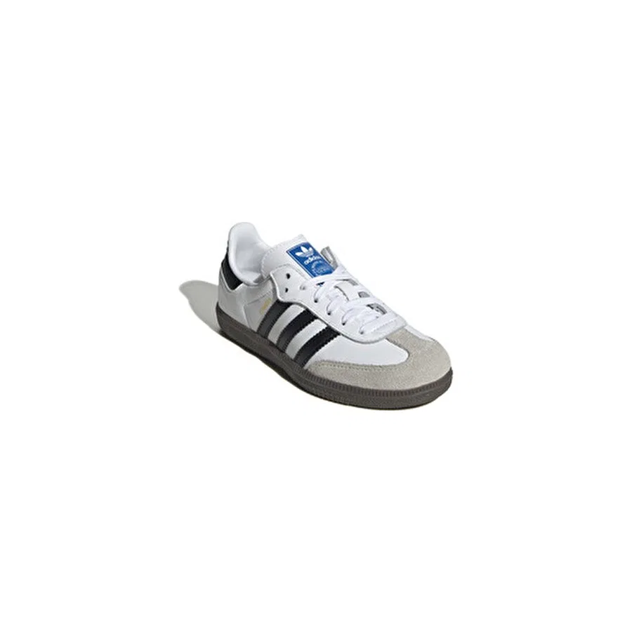Детские кроссовки с шнуровкой Samba OG C adidas, Белый — фото 3