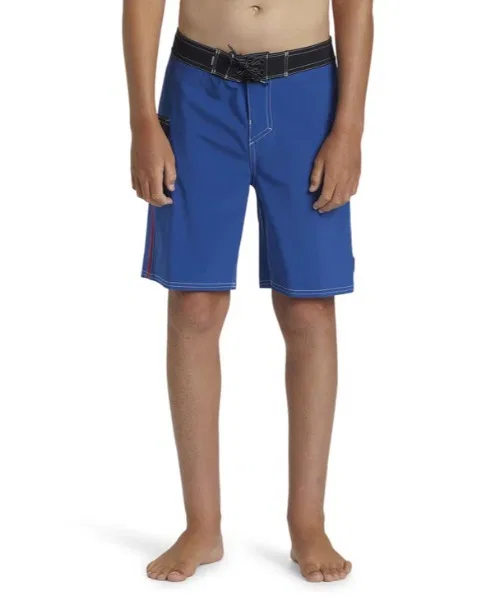 Плавки для мальчиков SATURN SOLID YTH 17 Quiksilver, длина 17 дюймов, бордовый — фото 2