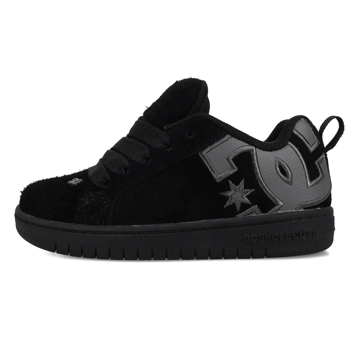 Детские кроссовки Court Graffik Se DC Shoes, черный — фото 4