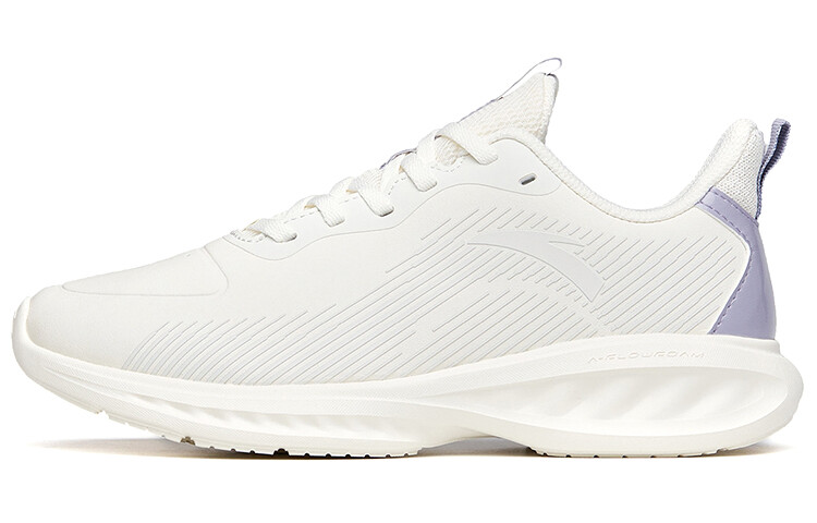 

Кроссовки женские с низким верхом цвета слоновой кости/фиолетовый тополь Anta