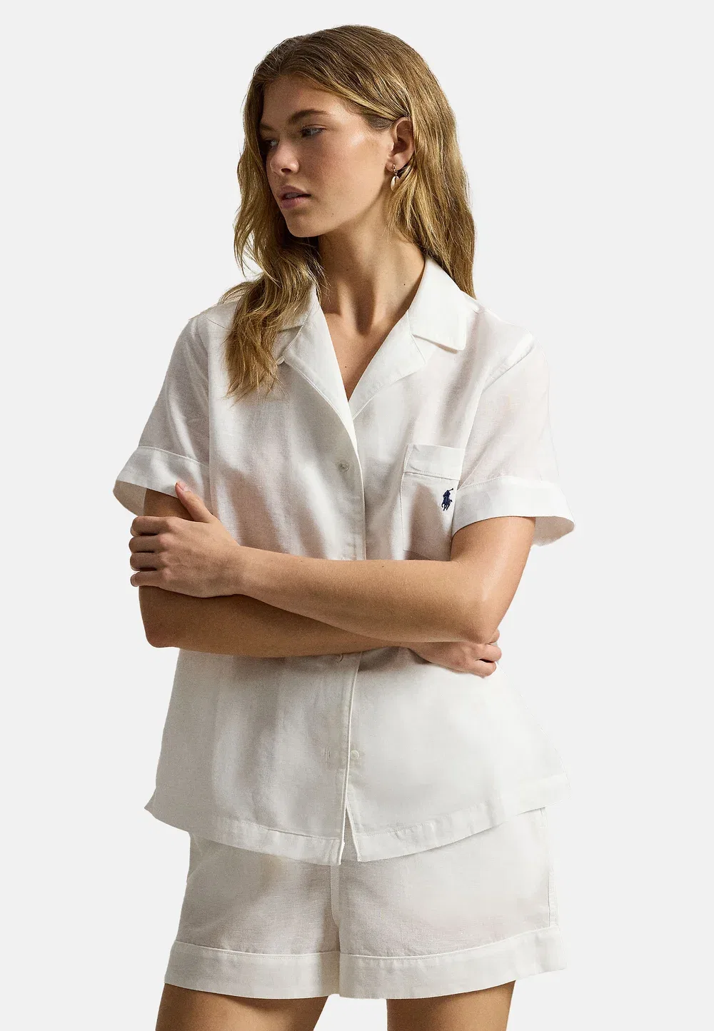 Летний комплект - пижамный комплект Polo Ralph Lauren, White Cloud