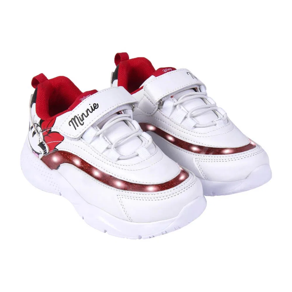 Детские кроссовки со светящейся подошвой Disney Minnie Style Mini Mouse, Weiss — фото 3