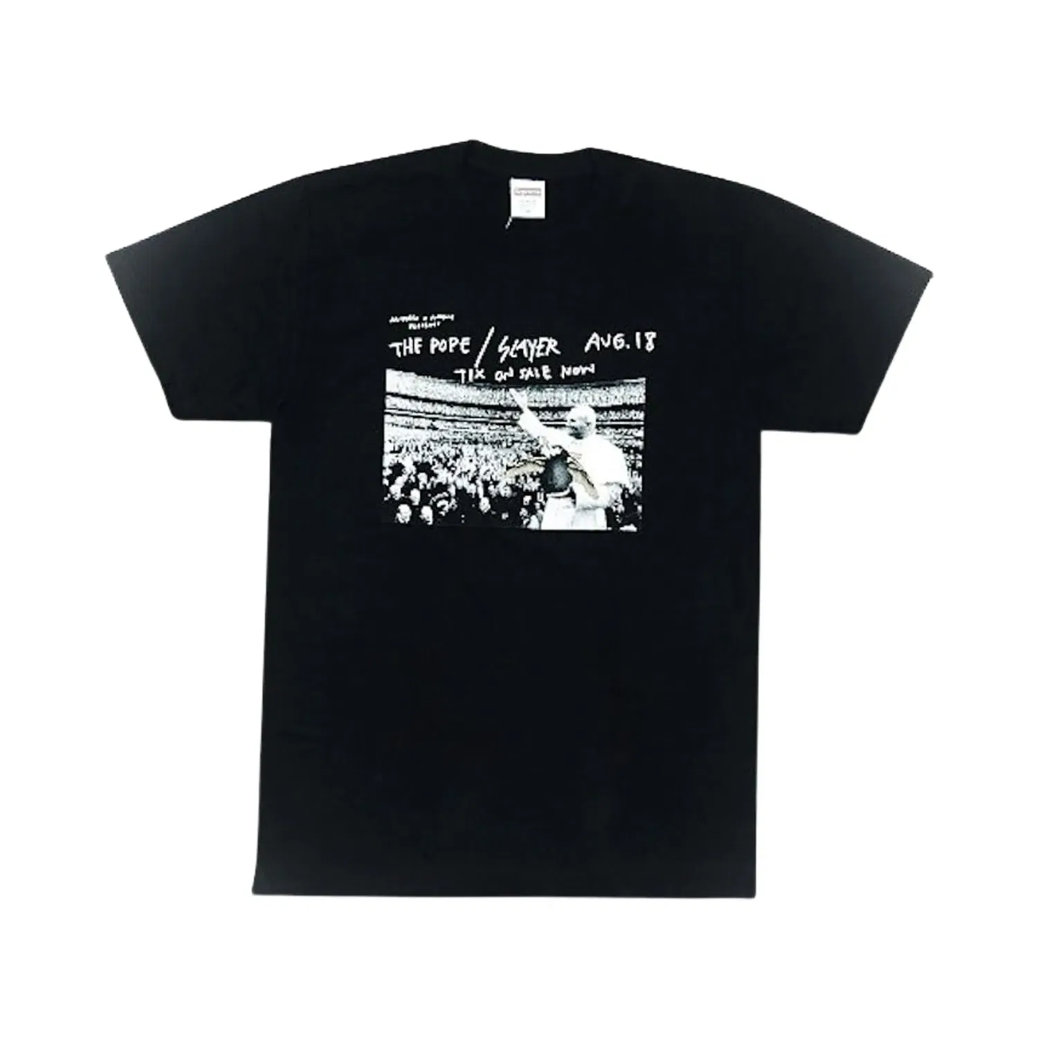 Футболка Supreme x Antihero Pope, черный