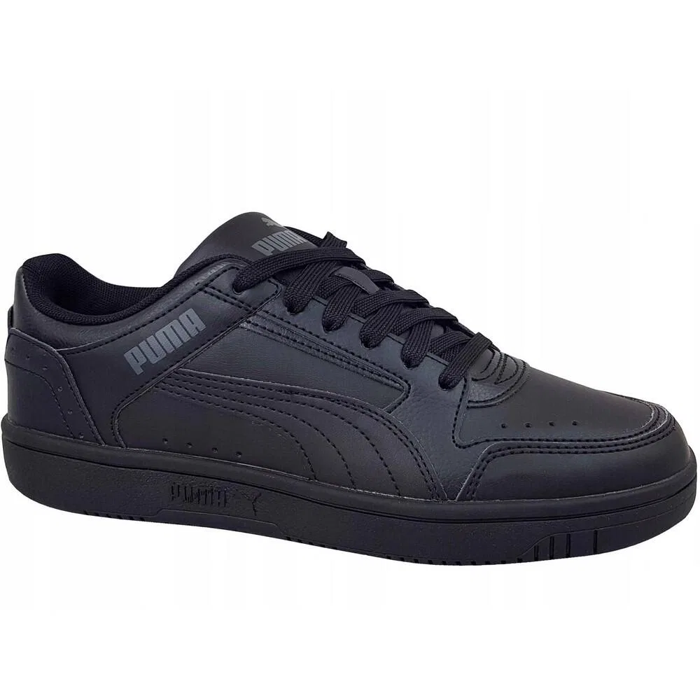 Детские кроссовки из эко-кожи Rebound Joy Puma, Schwarz