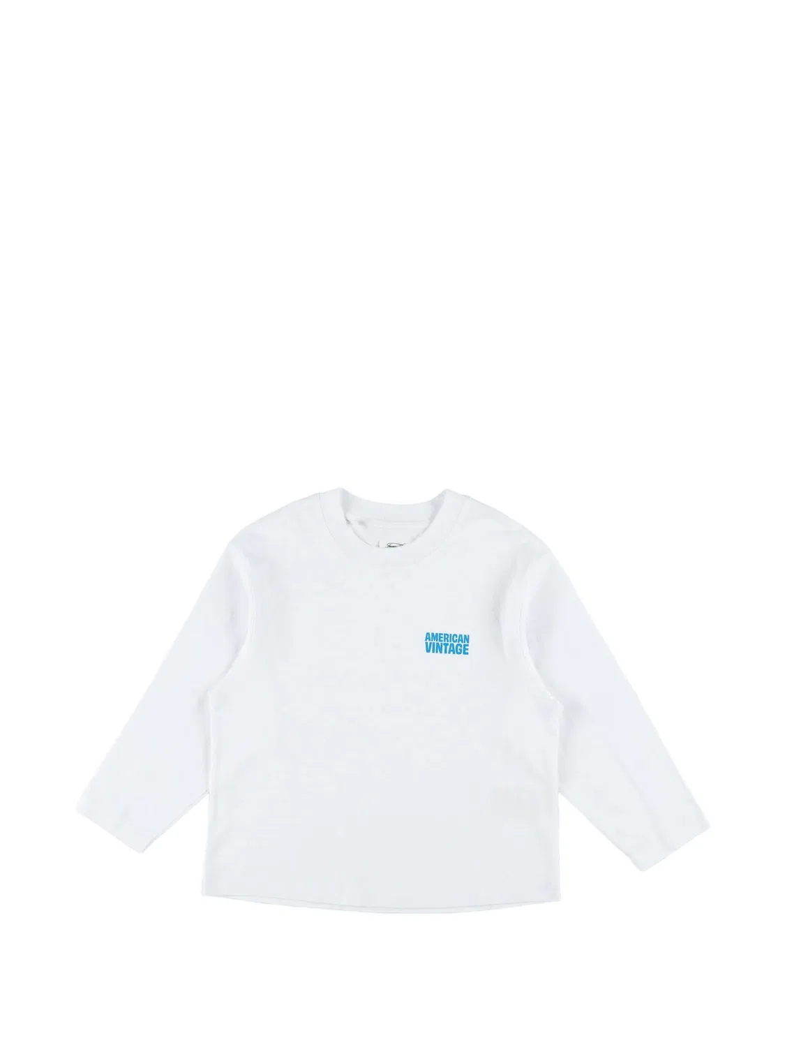 Лонгслив Gixy с логотипом American Vintage Kids, белый