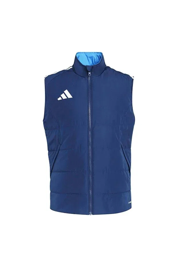Мужской спортивный жилет с длинным рукавом Tiro26C winvst men's sports vest kb2720 Adidas, Navy Blue — фото 4