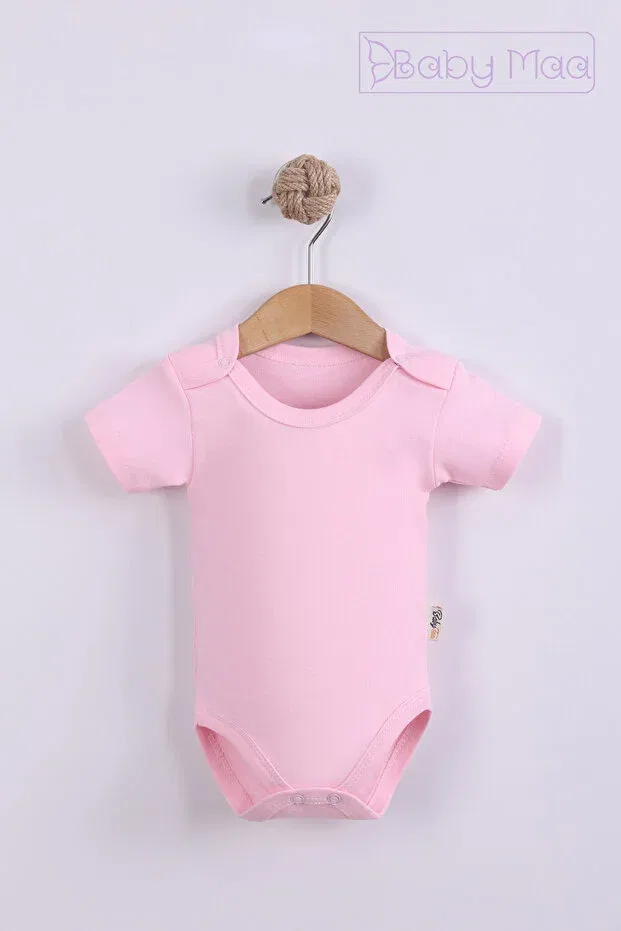 Детское боди-комбинезон с коротким рукавом хлопковый 4 предмета Baby Maa, Multicolor — фото 3