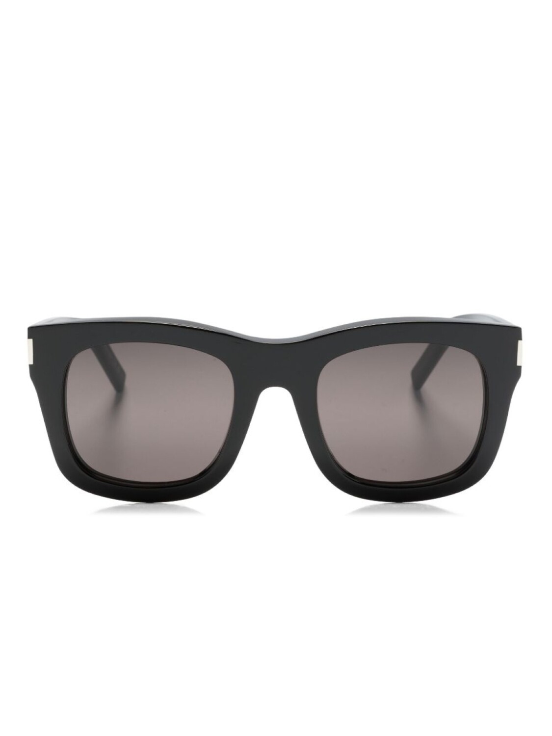 

Saint Laurent Eyewear солнцезащитные очки Monceau в массивной оправе, черный