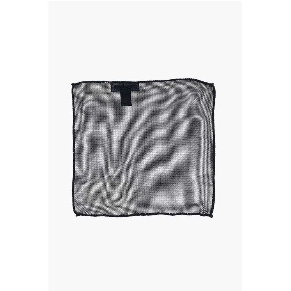 

Однотонный шелковый нагрудный платок Dsquared2, синий