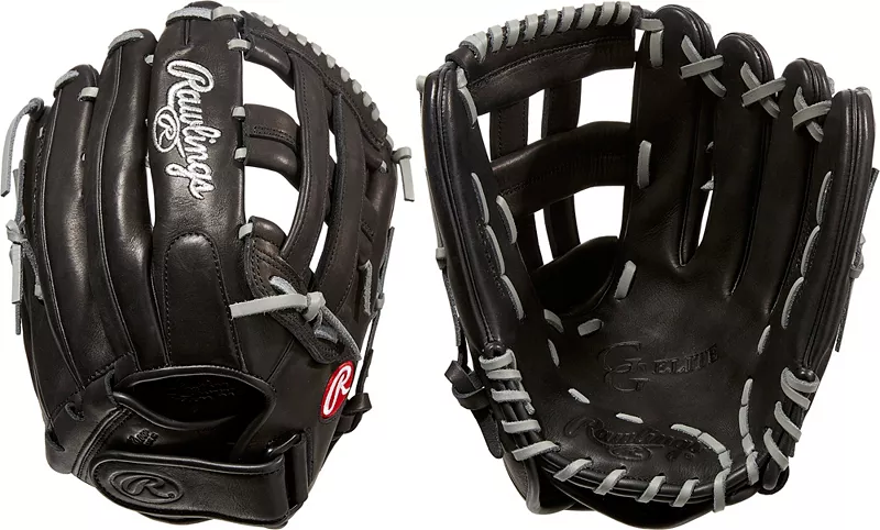

Перчатки Rawlings 13 дюймов GG Elite Series Slowpitch, черный