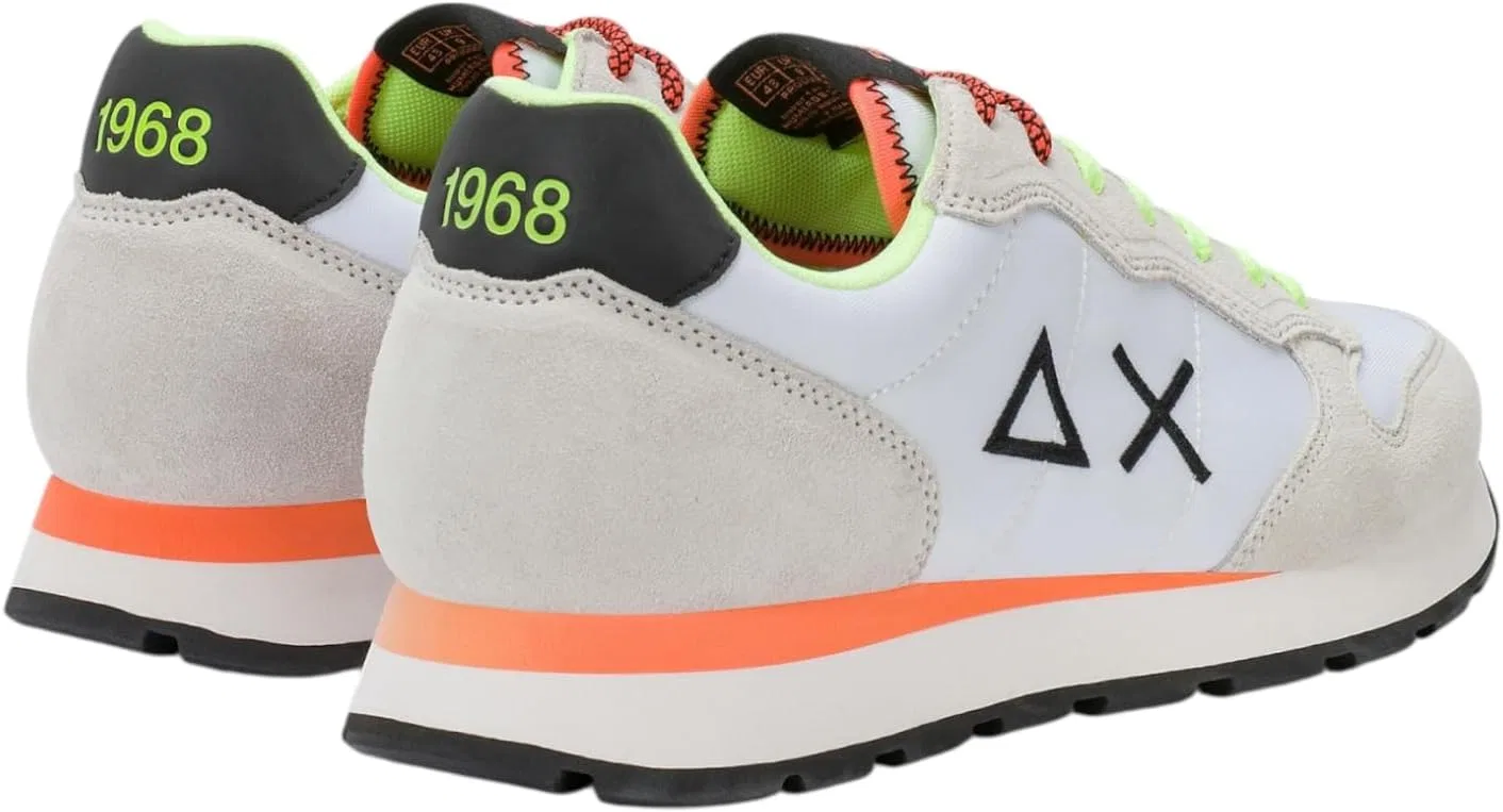 Кроссовки SUN68 Deportiva Tom Fluo, White — фото 4