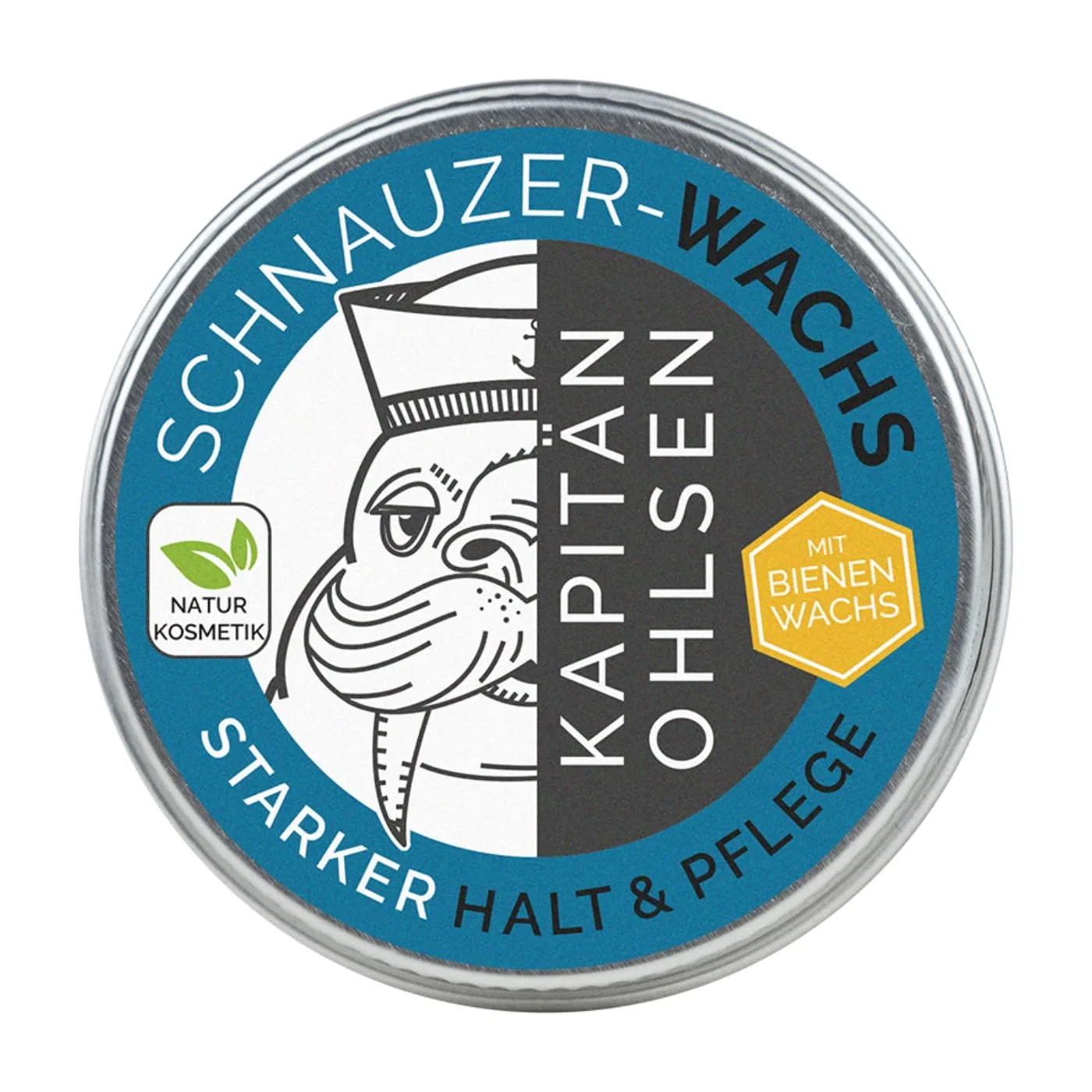 Воск для усов Schnauzer Wax, 100% натуральный Kapitän Ohlsen