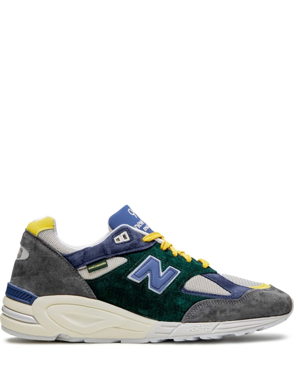 

Кроссовки 990 V2 из коллаборации Aimé Leon Dore New Balance, зеленый