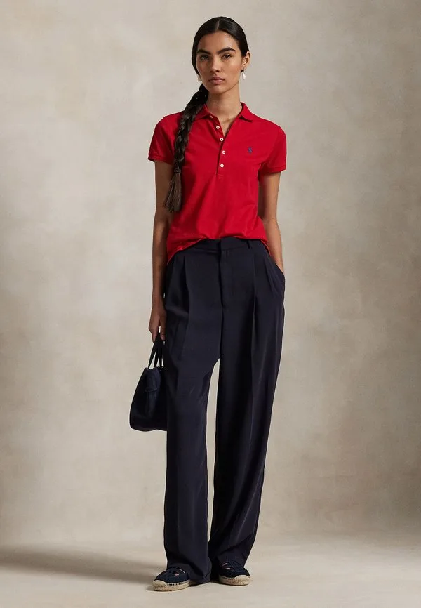Рубашка поло Polo Ralph Lauren, Red/Navy — фото 2