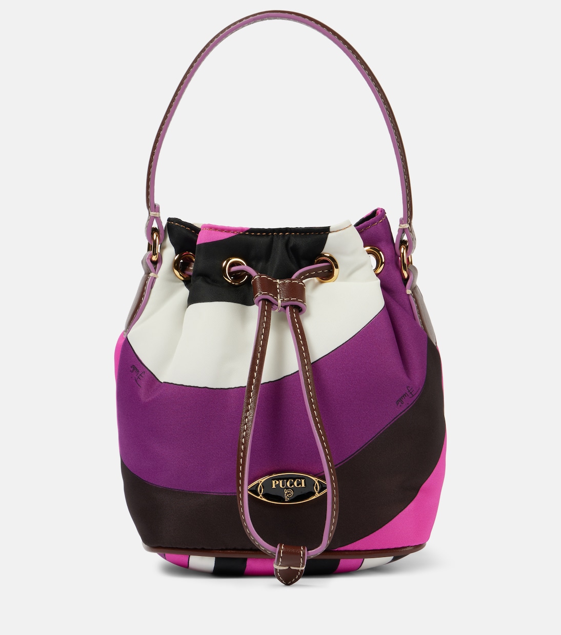 

Вкусная холщовая сумка-ведерко Iride Pucci, Multicoloured