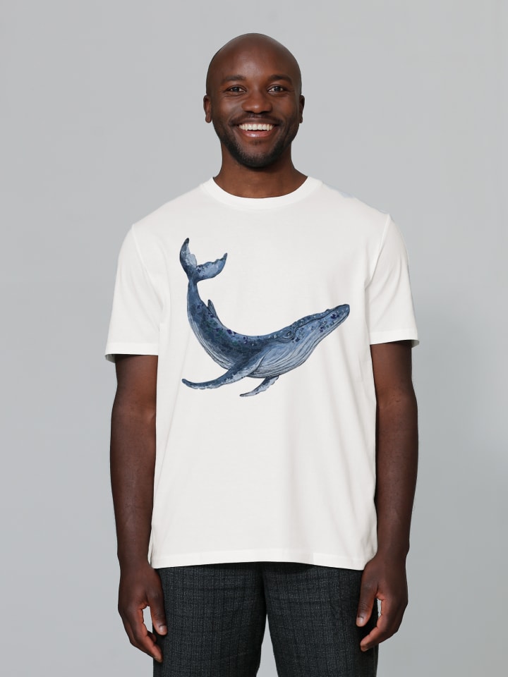 

Футболка с изображением кита Off-White wat Apparel, Белый, Футболка с изображением кита Off-White wat Apparel