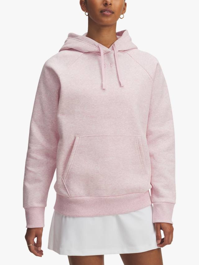 

Женская флисовая толстовка Rival Under Armour, Heather / Prime Pink
