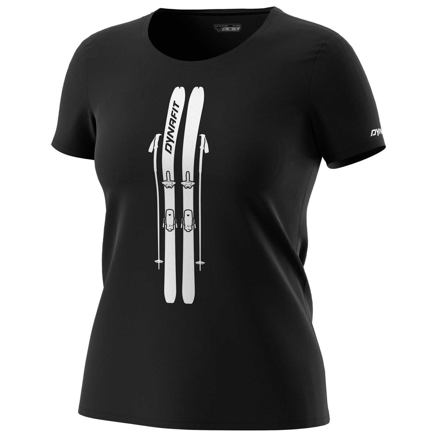 

Футболка Dynafit Graphic Cotton S/S Tee, цвет Black Out/Skis