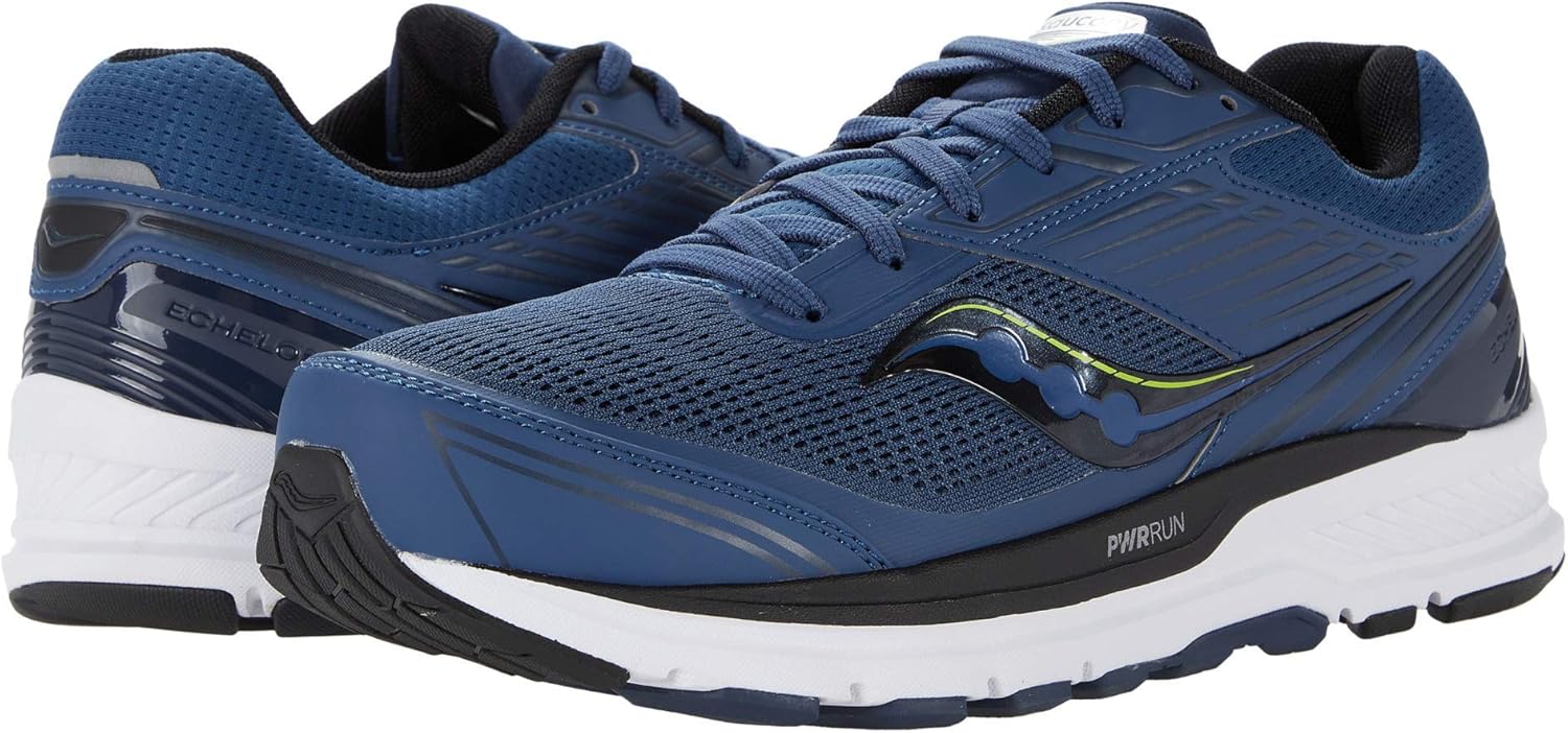 Мужские беговые кроссовки Saucony Echelon 8, черный — фото 2