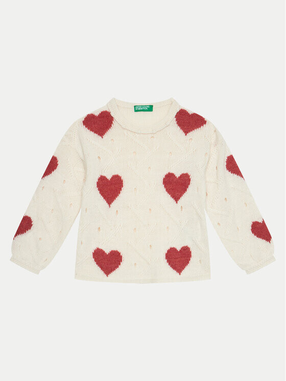 

Свитер обычного кроя United Colors Of Benetton, белый