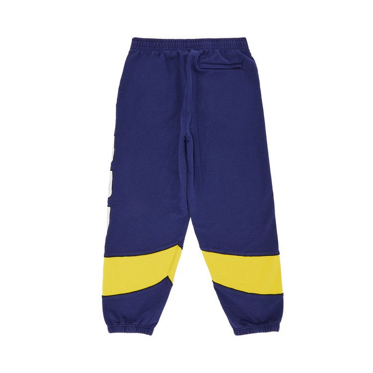 Спортивные брюки Supreme Paneled Sweatpant, Washed Navy — фото 2