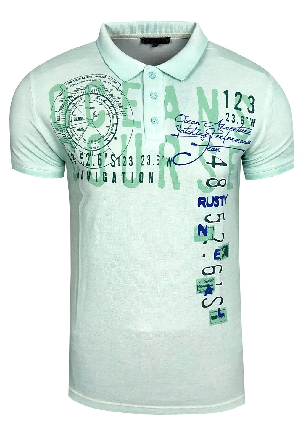 

Рубашка поло POLO-SHIRT Rusty Neal, цвет mint