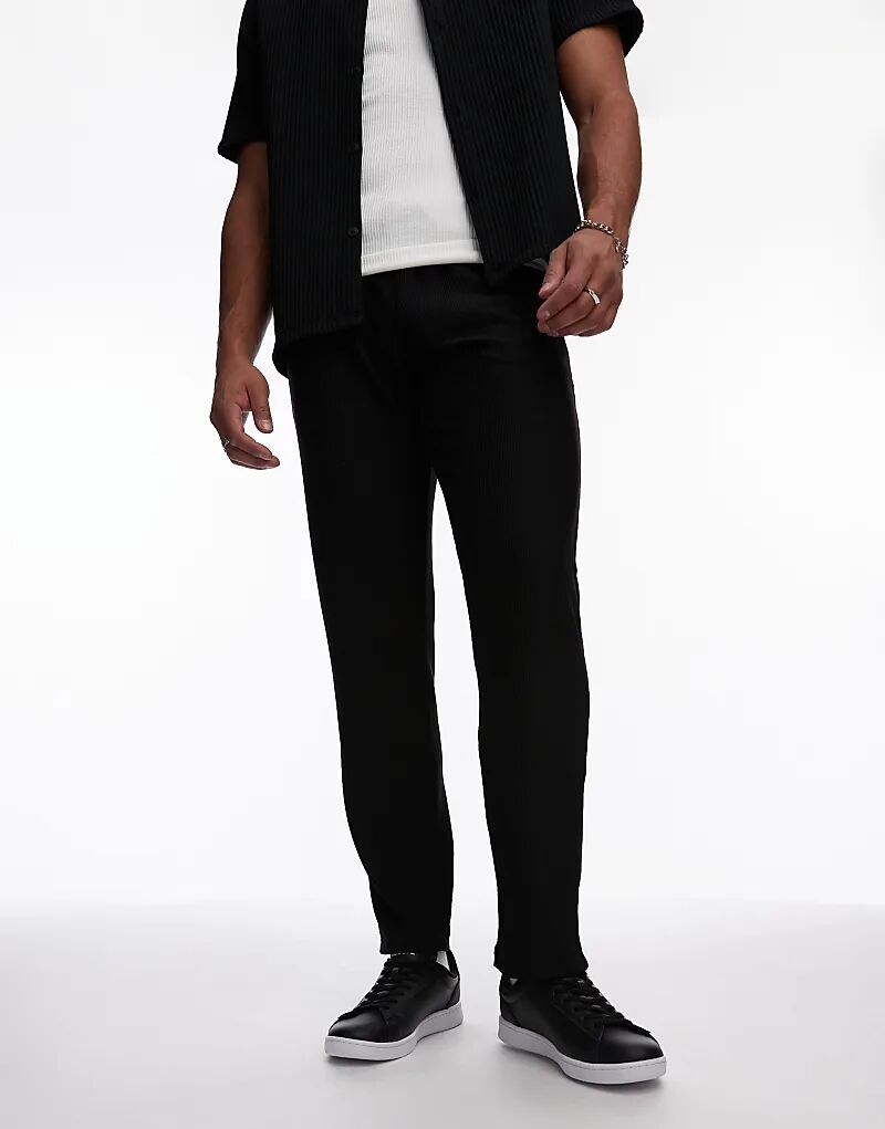 

Кроссовки Carnaby Set черного цвета с белой подошвой Lacoste