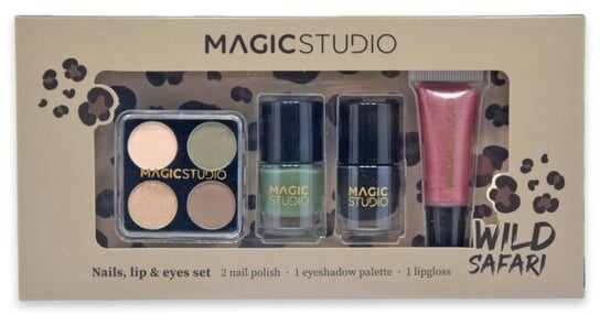 

Набор для макияжа и дизайна ногтей, 4 шт. Magic Studio, Wild