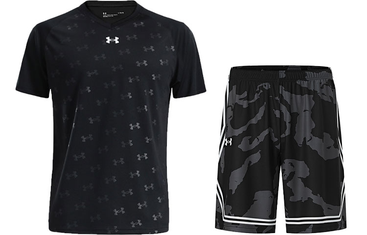 

Повседневная спортивная одежда унисекс черная Under Armour