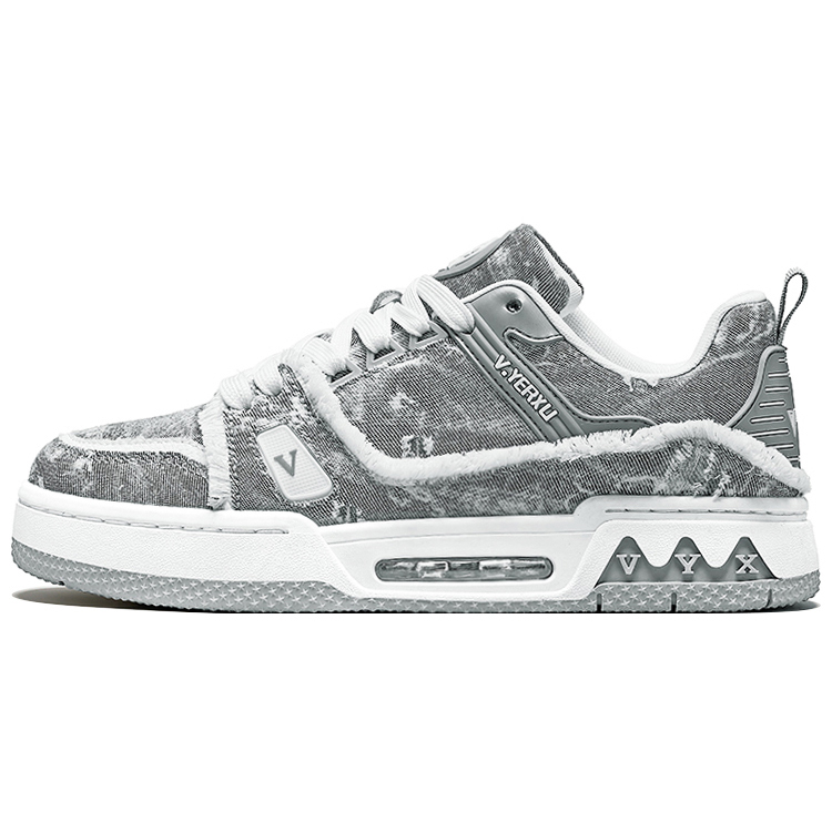 

Кроссовки Air Trainer Fashion Trend Classic Vintage с низким верхом, повседневные, светло-серые, мужские V.YERXU, Light Gray