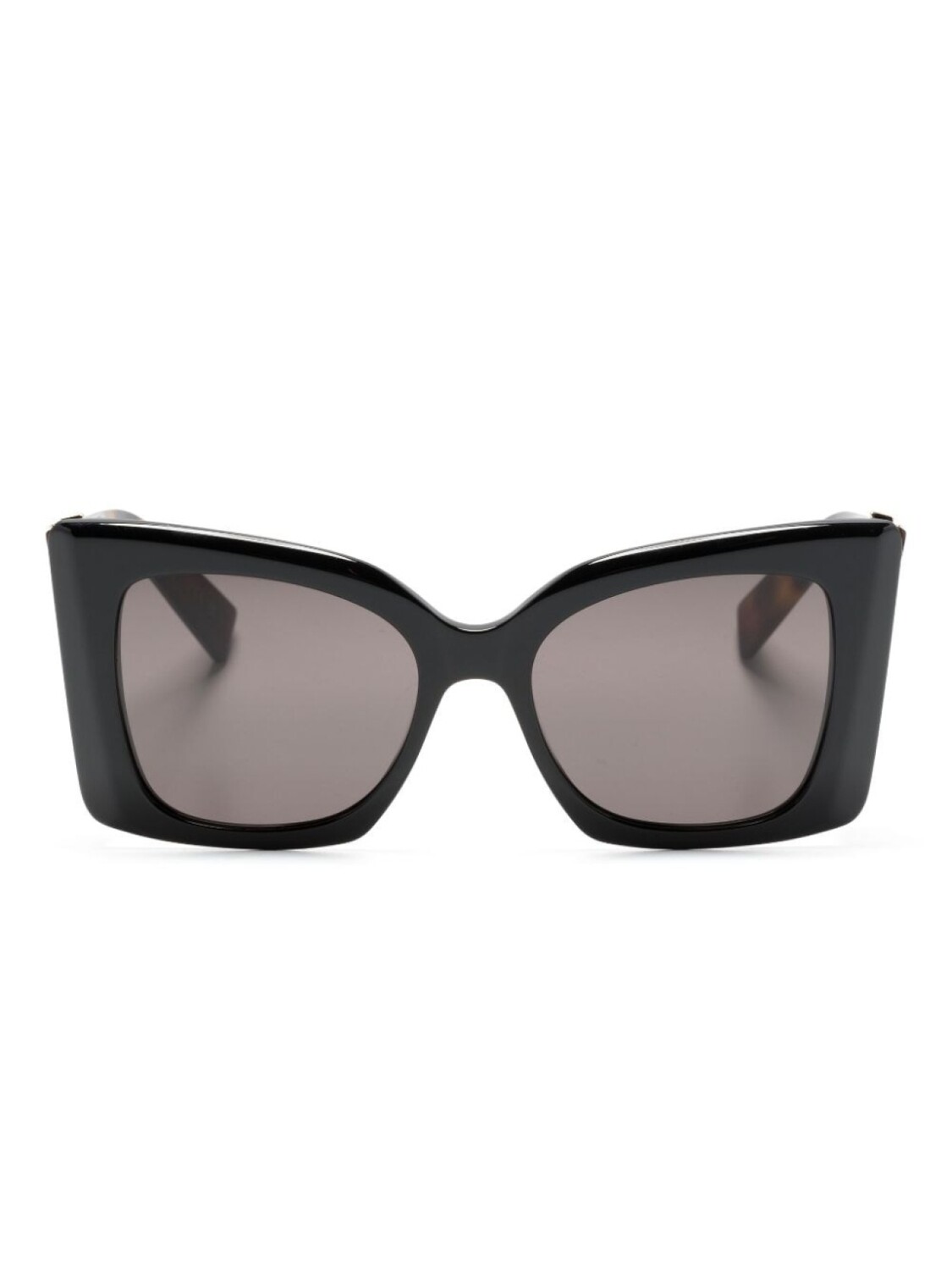 

Saint Laurent Eyewear солнцезащитные очки Blaze в массивной оправе, черный