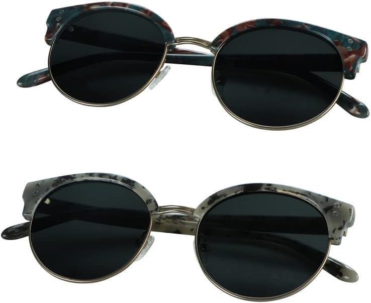 

Солнцезащитные очки LifeArt, комплект из 2 поляризованных очков, защита UV400, ретро-очки для мужчин/женщин, большие, для активного отдыха на природе, Samba_floral+grey