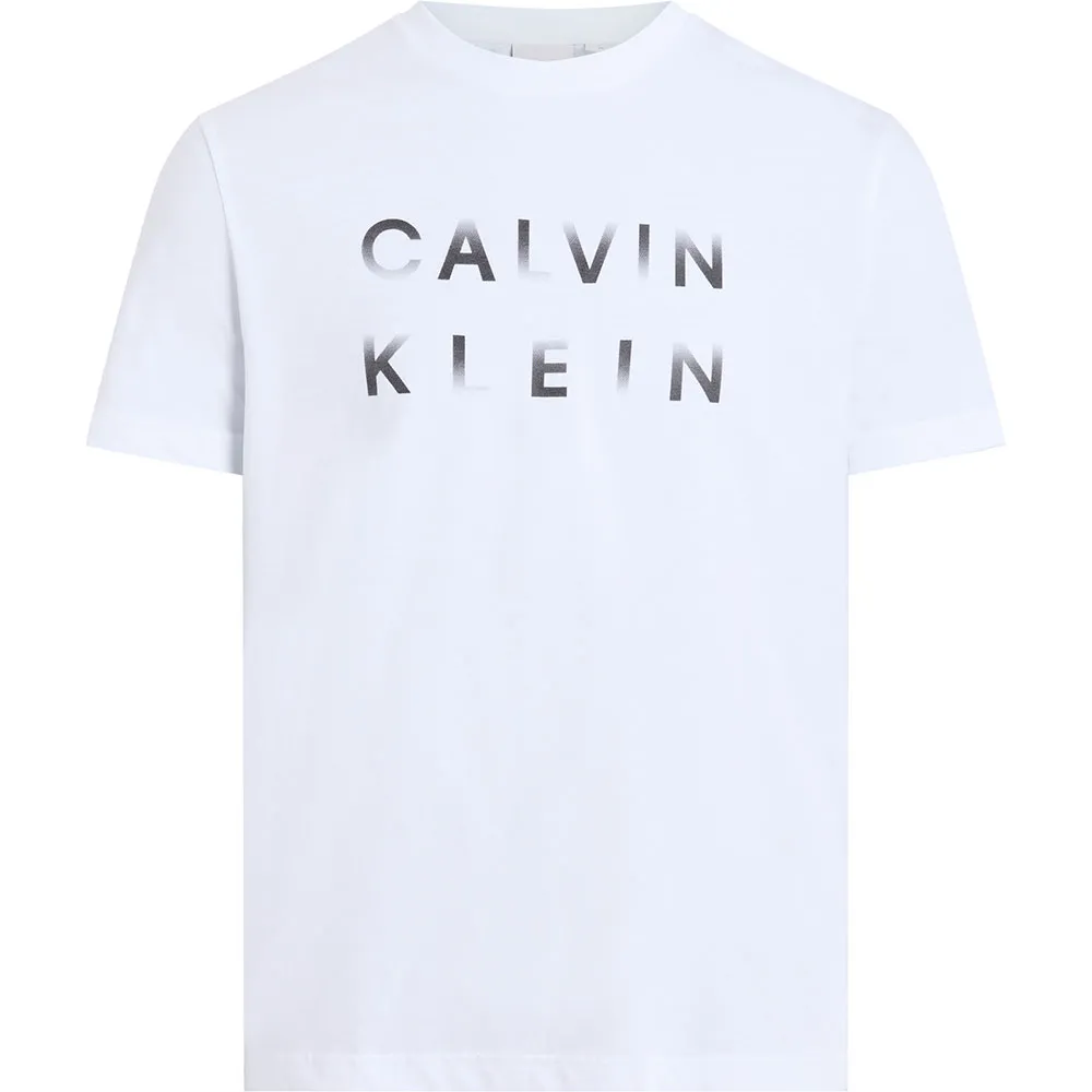 

Футболка с коротким рукавом Calvin Klein Enlarged Logo, белый