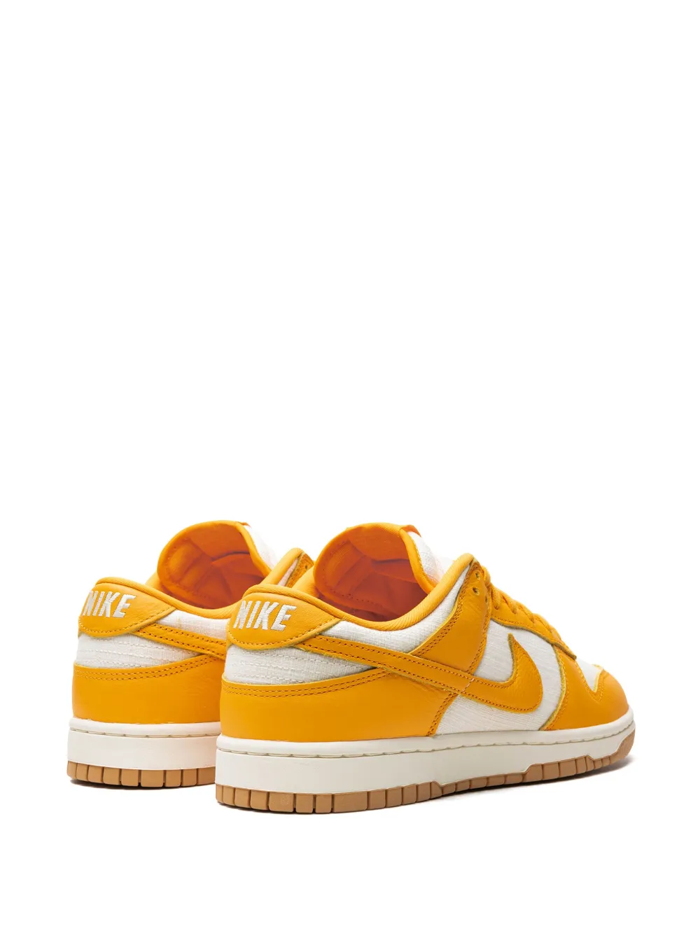 Кроссовки Dunk Low University Gold Nike, желтый — фото 3