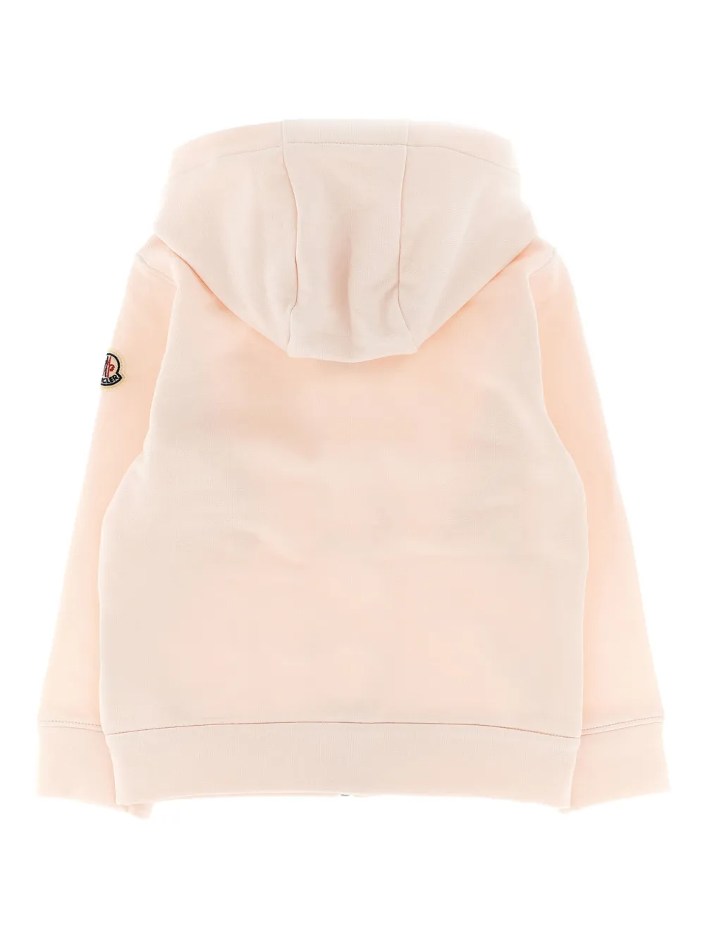 Спортивный костюм с нашивкой-логотипом в виде звезд Moncler Enfant, розовый — фото 2
