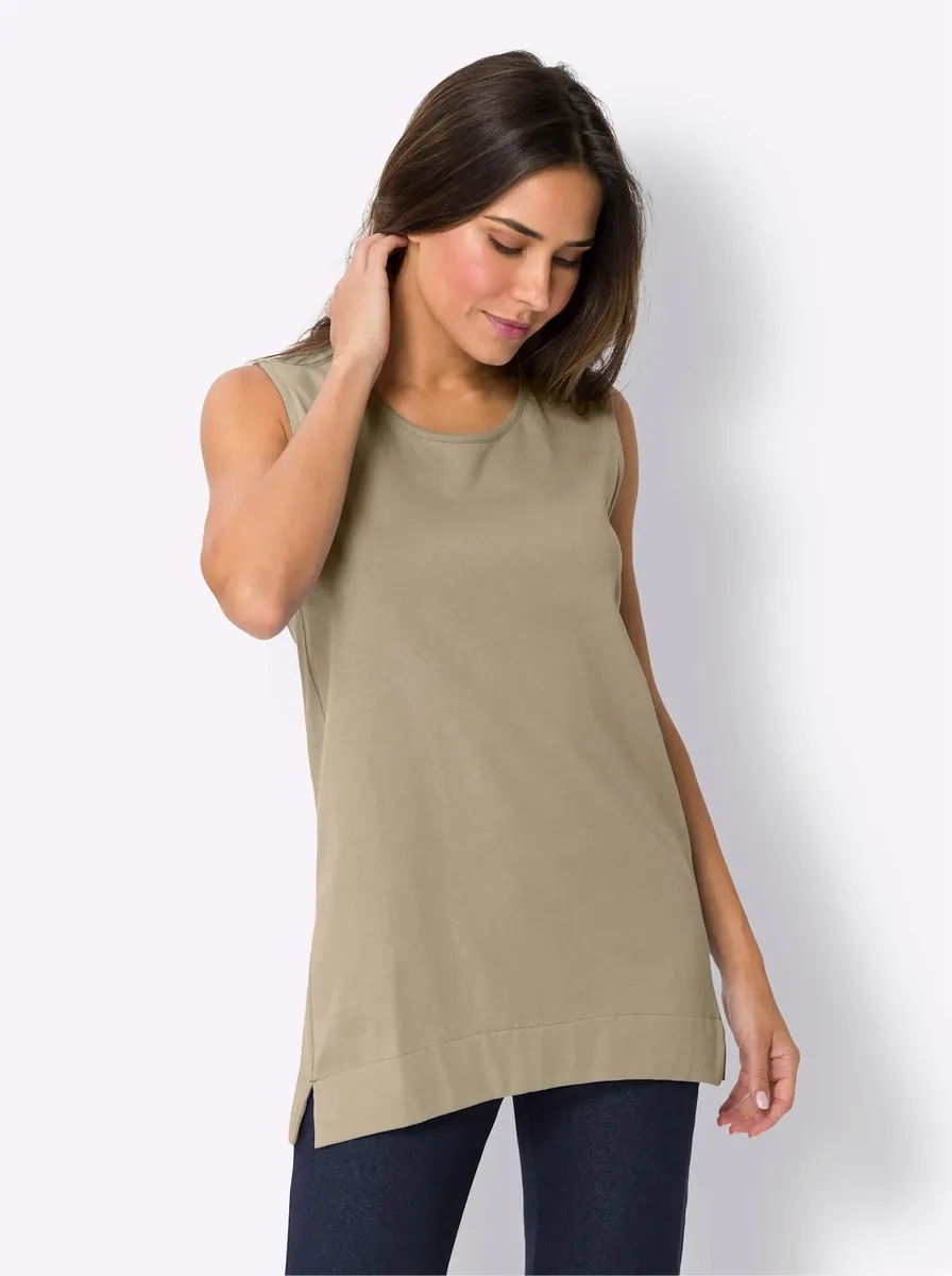 

Длинная рубашка "Longtop", цвет Sesam