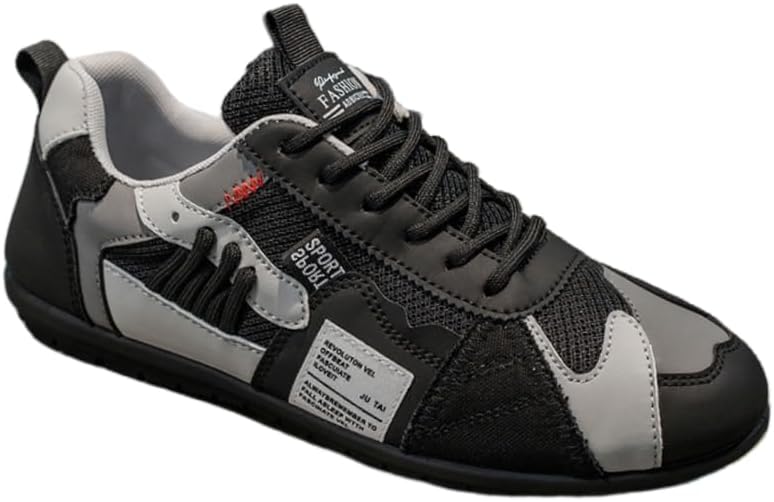 

Мужские модные спортивные кроссовки - легкие и прочные повседневные спортивные туфли, подходят для ежедневной носки Hoalox, черный