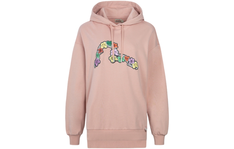 

Свитшот женский тёмно-розовый EVISU