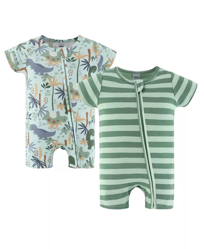 

Комплект из 2 комбинезонов для мальчиков - Green Dino The Peanutshell, зеленый