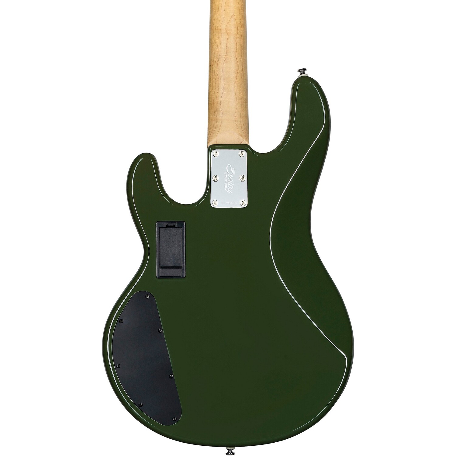 

Sterling by Music Man StingRay Ray4HH Электрический бас-гитара с кленовой накладкой оливкового цвета