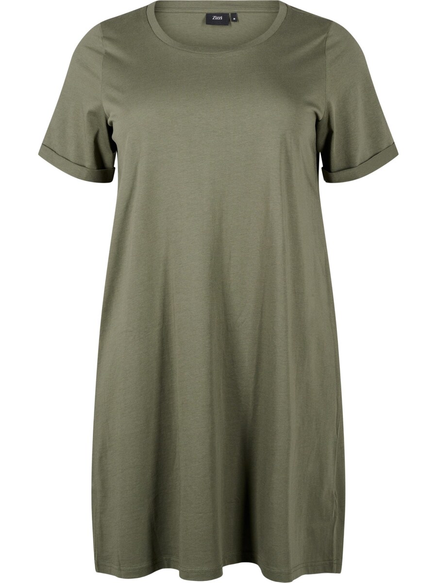 

Мини платье Zizzi Dress VCHARLIN, оливковый
