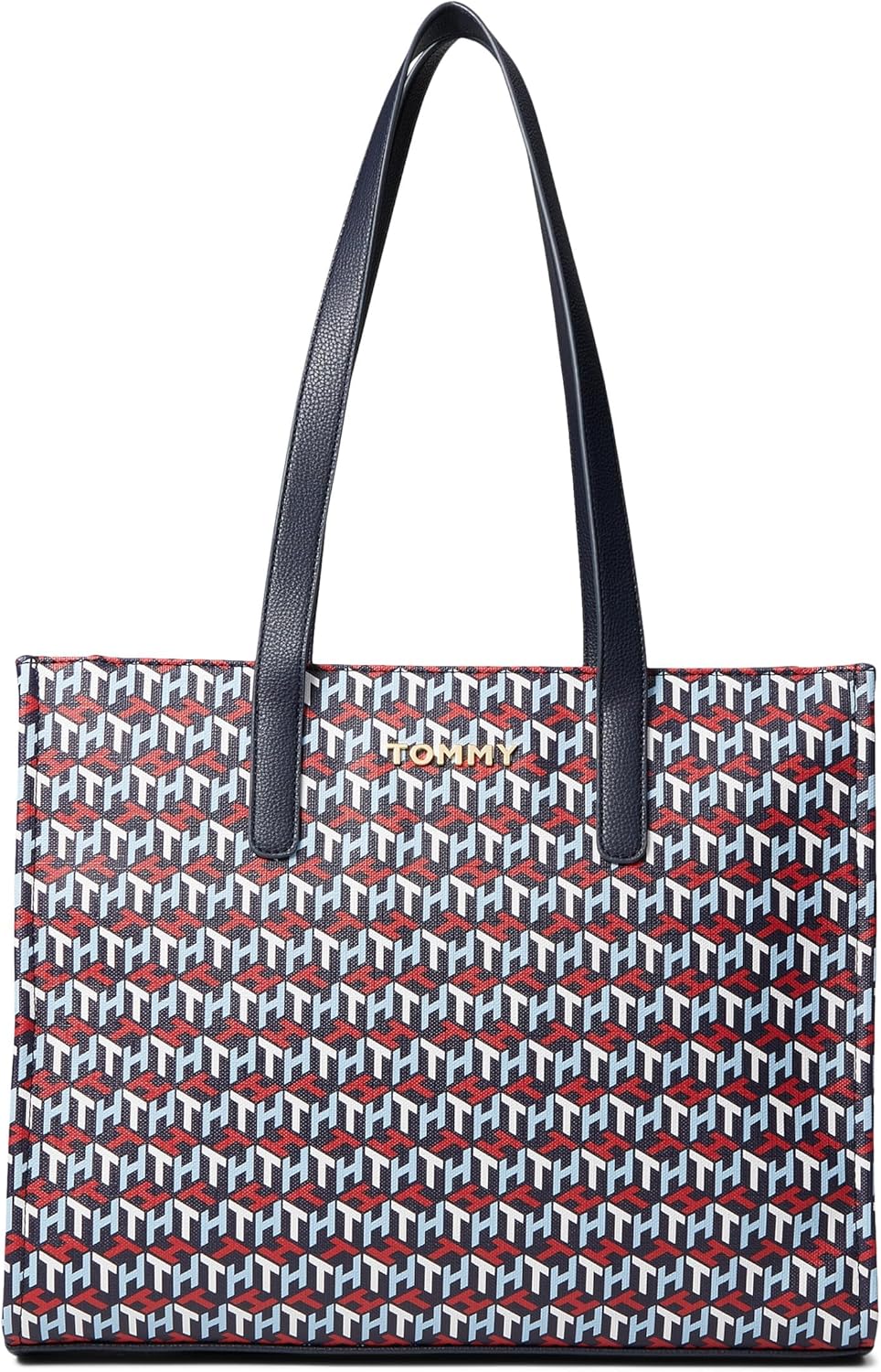 

Женская сумка-тоут Tommy Hilfiger Melissa II, Tommy Navy/Tommy Red/Optic White/Breezy Blue