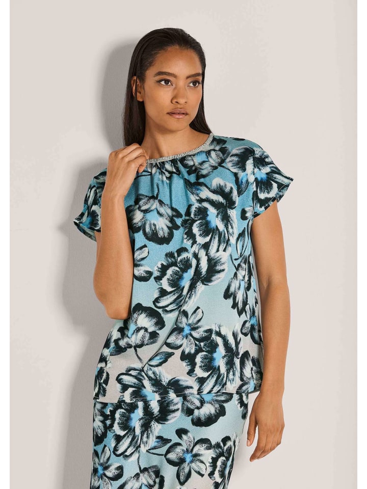 

MADELEINE Современная блузка без рукавов цвета капучино / черного / разноцветного цвета